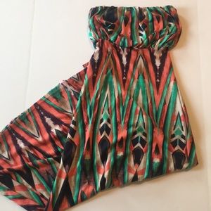 Strapless Maxi Dress